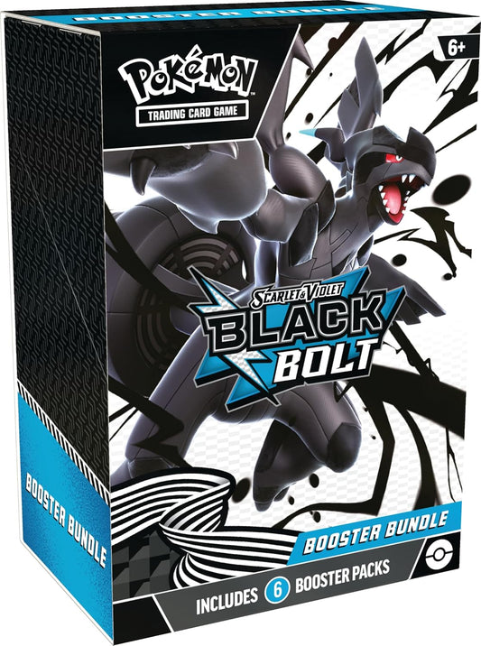 Pokemon TCG Scarlet & Violet  Black Bolt Booster Bundle