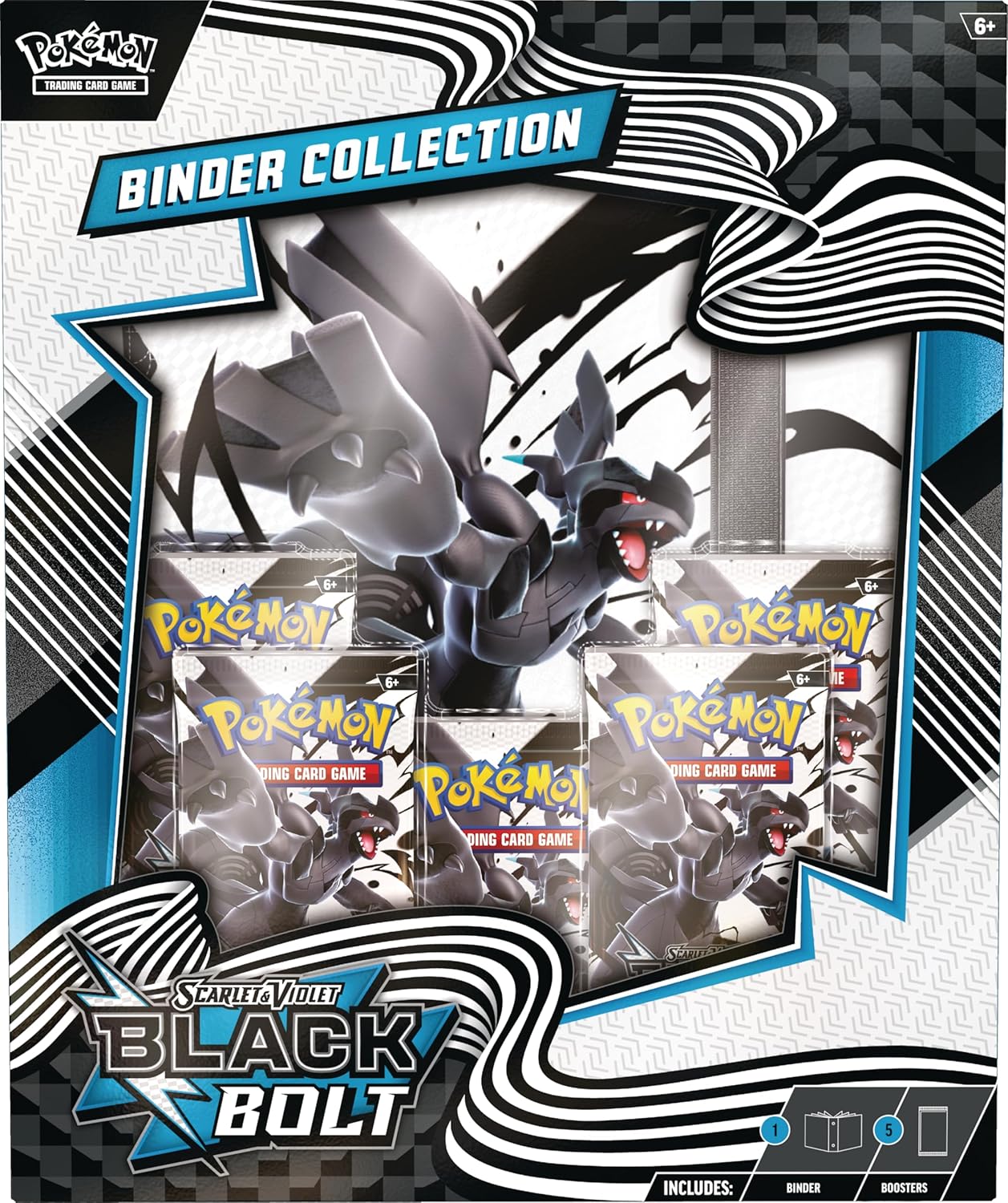 Pokemon TCG Scarlet & Violet Black Bolt Binder
