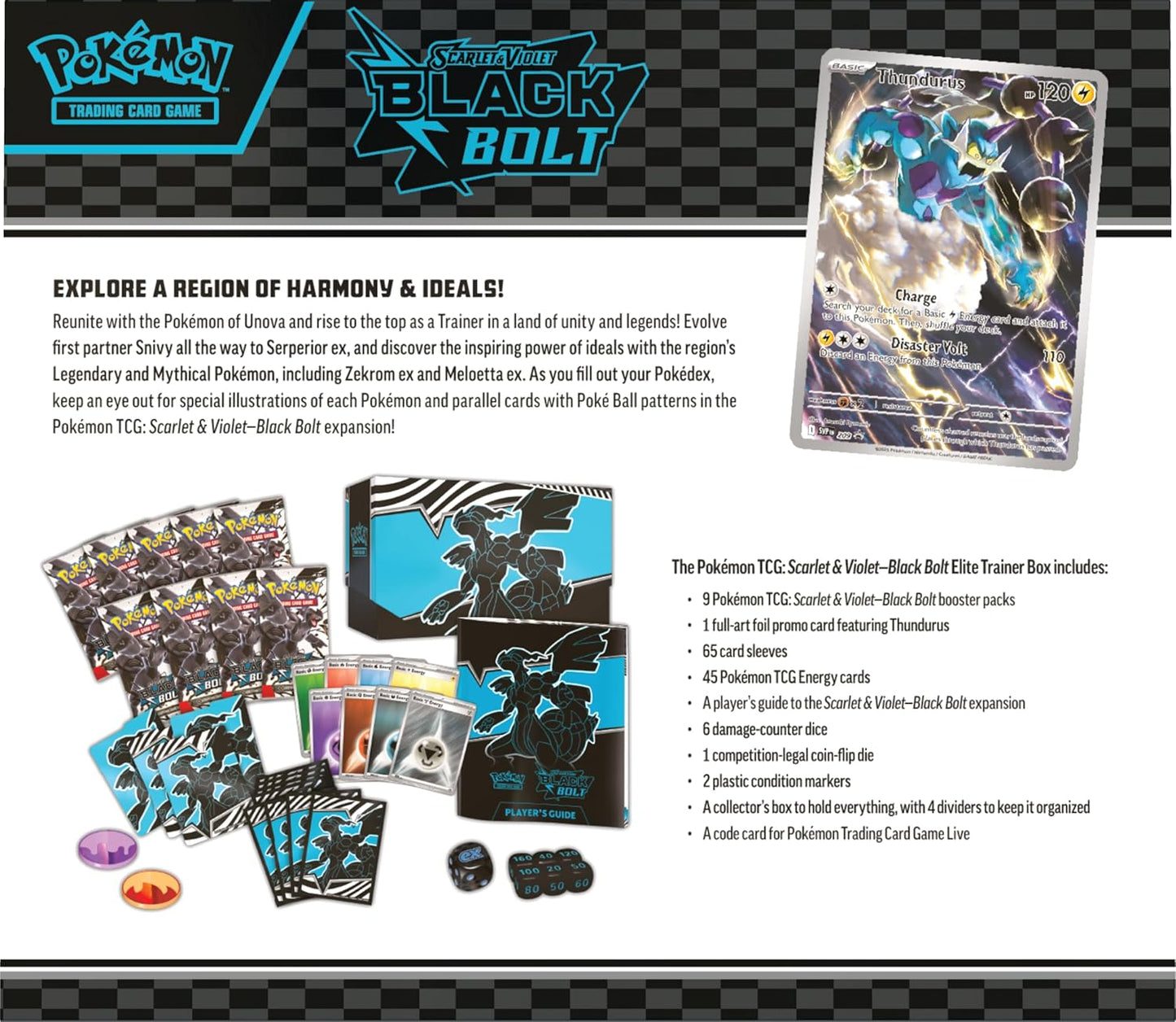 Pokemon TCG Scarlet & Violet Black Bolt ETB