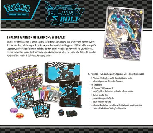 Pokemon TCG Scarlet & Violet Black Bolt ETB